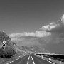 自分にとっては北海道を思い出すような道路